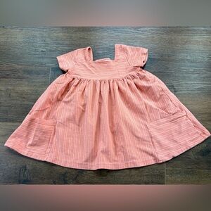 Vignette Riley Dress Pink striped